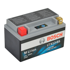 Bosch lithium MC batteri LTX12-BS 12volt 3,5Ah +pol til Venstre
